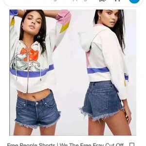 free people we the free shorts size 38